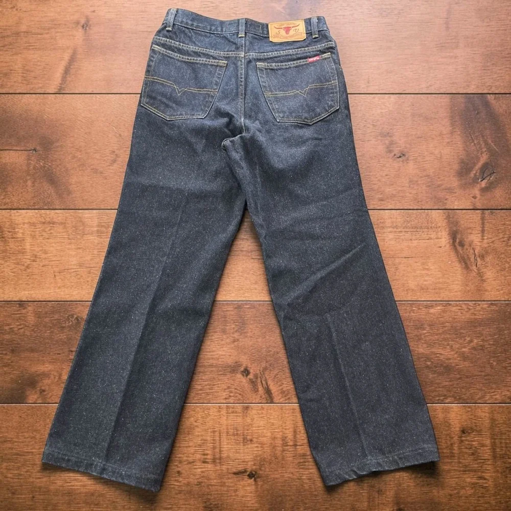 Vintage Sergio Valente Indigo Straight Leg Jeans Mens  Dark Wash Denim W30xL27